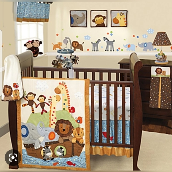LAMB & IVY S.S. Noah 9 pieces crib set - Picture 1 of 12
